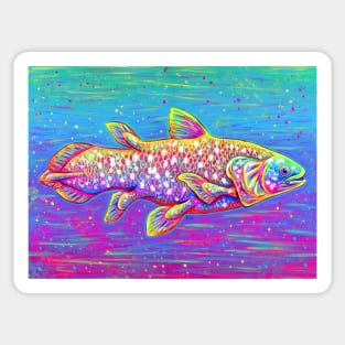 Coelacanth - Ancient Ancestor of the Deep Sticker